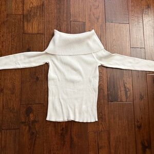 WHBM wide neck sweater